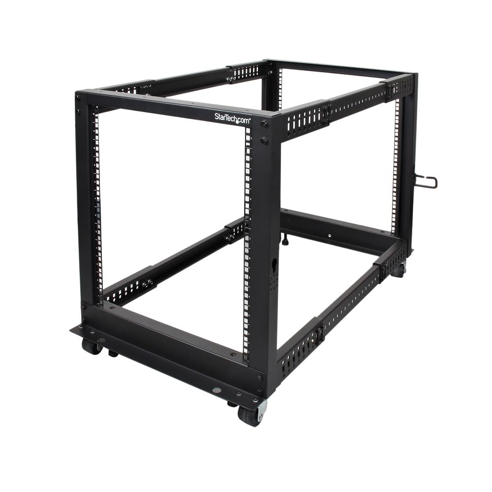 Amazon.com: StarTech 12U 4-Post Server Rack, 19in Open Frame Rack